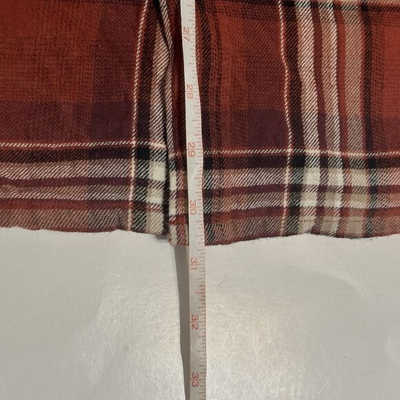 Off The Grid Shirt Mens Size XL Plaid Long Sleeve Button Down Destroyer Flannel - Picture 7 of 9